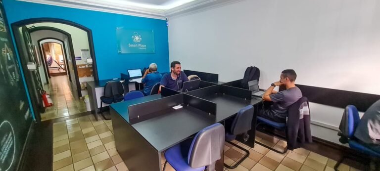 Smart Place Coworking Osasco Posição Trabalho Mesa Rotativa