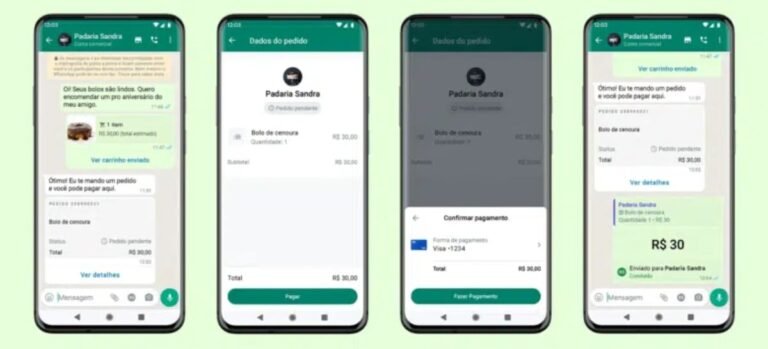 WhatsApp libera pagamento para empresas dentro do aplicativo