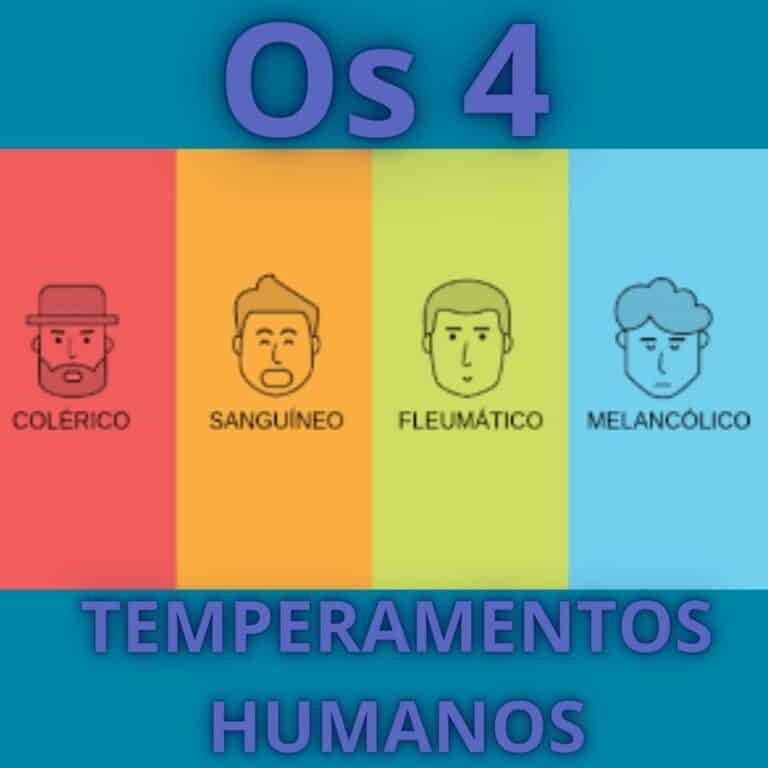 Os 4 Temperamentos Humanos: descubra qual é o seu.