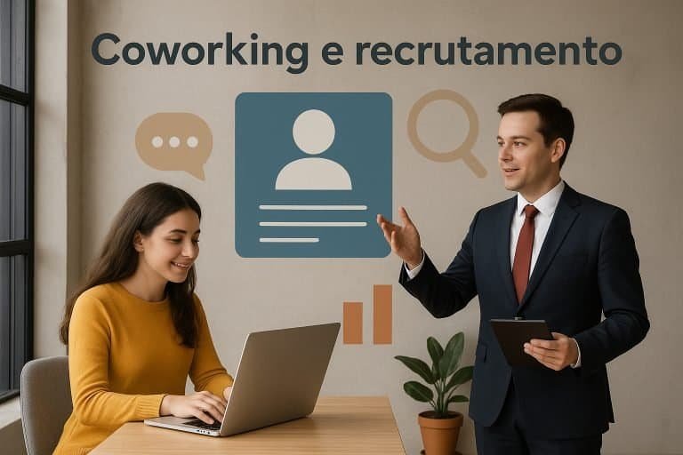 🧩 Coworking e recrutamento: o local ideal para entrevistas e networking com candidatos